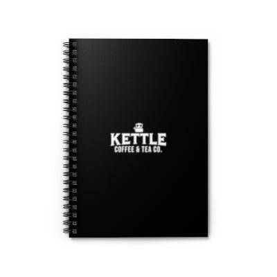 Black Notebook with Kettle Logo