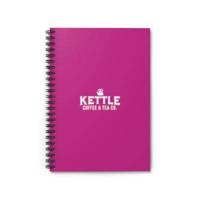 Pink Notebook with Kettle Logo