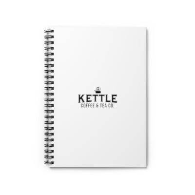 White Notebook with Kettle Logo